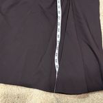 Escada side ruched wool blend cap sleeve dark brown/black dress size EU36 or S Brown Photo 11