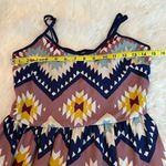 Xhilaration  Sleeveless dress Aztec Southwestern print Size small Geometric Photo 6