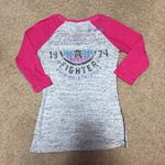 American Fighter Womens  3/4 Sleeve Top - Small Photo 2
