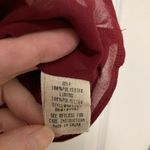 Moon River Anthropologie Burgundy Maroon Floral Grommet Sleeveless Blouse Photo 2