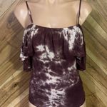 American Eagle  Outfitters Women’s Medium Burgundy Off Shoulder Bodysuit Photo 1