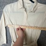 Mira Boutique Woman Size XS Modest Belted Shirt Midi long sleeve Dress Photo 1