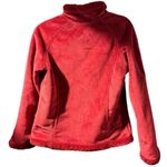 Green Tea  Womens S Faux Fur Fleece Lined Pink Holiday Red Core Soft Cozy Jacket Photo 4