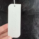 Nordstrom NWT One Shoulder Sheath Dress Black Metallic Ruffle Party Photo 12