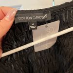 Cotton Candy LA Black Ruffle Mini Dress Photo 1