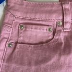 Juicy Couture  Pink Denim Jean shorts, Size 10, 4” inseam, NWT Photo 5