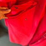 Hot Pink Lauren Ralph Lauren Oversized Trench Coat. Size Large Photo 6