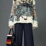 Valentino Garavani Valentino Bo-y-ch striped colorblock nappa leather mid-calf boots IT 40 NIB Photo 2