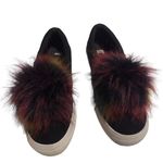Steve Madden Great Pom Pom slip on sneakers size 8 Photo 1