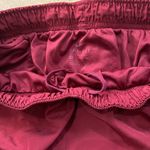Nike  Dri Fit Women’s Sz S Maroon/Black/White Athletic Shorts Photo 5