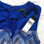 BCBGMAXAZRIA Print Block Dress Multi Zig Zag Photo 2