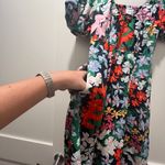 Old Navy Floral Puff Sleeve Midi Dress Medium Petite Photo 4
