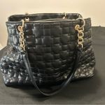 Anne Klein Black Quilted Shoulder Bag-Like Brand NEW Photo 2