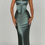 Babyboo  Maxi Dress Sage Green Photo 2