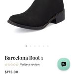 Charleston Shoe Company Barcelona Boot 1 Black Western Studded Ankle Boots US 9 Photo 1