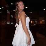Babyboo Josie Mini Dress  White Photo 4