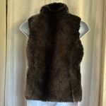 Faux Fur Reversible Vest in Dark Brown Sz:S/M Size undefined Photo 1