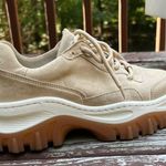 Bronx Jaxstar W/Gum Sole Women Neutral Suede Chunky Streetwear Sneakers|Sz:36EU Tan Size 5 Photo 12