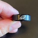 Philadelphia Eagles Ring Size 9 Black Photo 3