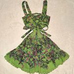 Hemant and Nandita NWOT Rhea Mini Dress in Leaf Green size XS Photo 6
