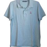 Psycho Bunny  Men’s Classic Pique Polo Shirt size 4 Seafoam Coastal Blue Photo 3