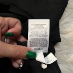 EXPRESS sheer bandue black bodysuit small Photo 3