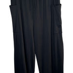 Halara Womens XL Elastic Waistband Drawstring Pocket Palazzo Wide Leg Pants Photo 0