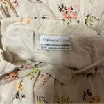 Urban Outfitters  Floral Cream Mini Tiered Babydoll Dress Photo 5