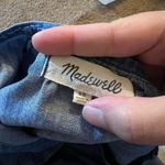 Madewell  xs blue denim blouse Photo 4
