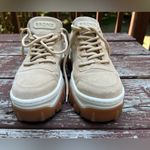 Bronx Jaxstar W/Gum Sole Women Neutral Suede Chunky Streetwear Sneakers|Sz:36EU Tan Size 5 Photo 1