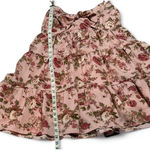 Trixxi  Pink Floral Tiered Babydoll Mini Dress M Photo 8