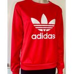 Adidas Red Satin  Pullover Photo 2