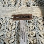 Free People I’ll Be Around Cardigan Sweater Oatmeal Open Front Sz Small Photo 5