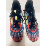 Brooks  LAUNCH 8 TIE DYE‎ Women Size 11 RUNNING WALKING Rainbow Red Blue Pink Photo 1