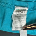 Lulu B Skort Size 6 Turquoise Blue Scalloped Hem Athletic Golf Activewear UPF 50 Photo 5