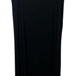 Chico's  Women's Black Maxi Skirt Sz  US 20 / 22 Long Elastic Waist Casual Slits Photo 0