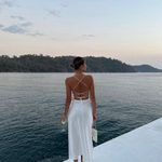 ZARA dress wedding midi bridal corset open back satin shower party coctail Photo 3