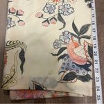 Lauren Ralph Lauren 100% Silk Skirt Womens Size 12 Multi Casablanca Floral New Yellow Photo 6