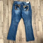 Hydraulic  Vintage Retro Y2K Cheetah leopard print bootcut jeans Photo 5