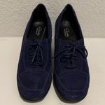 Clarks  Bendables Honest Q Water-Resistant
Lace Up Oxford Booties Navy Blue 6.5 Photo 1