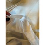 Hello Molly  White Hard To Be Cool Midi Dress Ruffle Spaghetti Strap Square Neck Photo 9