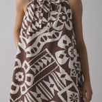 Urban Outfitters BDG Eva‎ Tie-Front Ruched Strap Trapeze Mini Dress Size XXS Photo 0