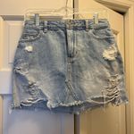 Hollister Ripped Jean Skirt Photo 0