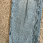 RE/DONE  Originals 90s High Rise Loose Jeans Light Wash Blue Distressed Size 27 Photo 4