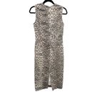 Mint Velvet Leopard Print Denim Dress UK 8 US 4 New With Tags Photo 6