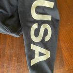 The North Face Cropped Hoodie Womens Medium USA Navy Photo 2