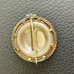 Rare Antique 1898s Ladies Portrait pin brooch signed AS IS Photo 2