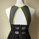 Vera Wang Princess Polka Dot Key Hole Back Dress Photo 5