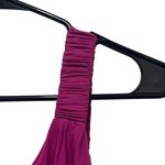 Vince Camuto 1X Plus Hot Pink Sheath Midi Dress Side Slits Summer Beach Resort Photo 4