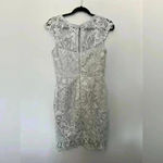 Soiéblu Soieblu Pale Blue Lace Cap Sleeve Dress Photo 1